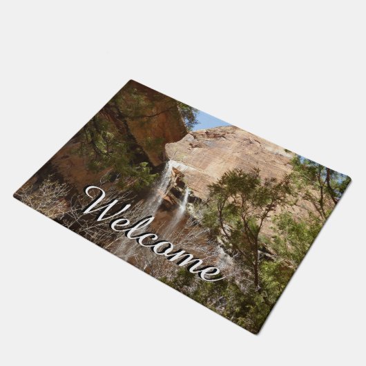 Emerald Pool Herfst I uit het Nationaal Park Zion Deurmat (Schuin)