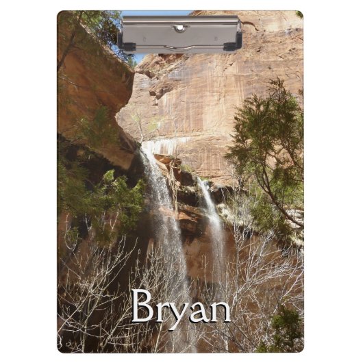 Emerald Pool Herfst I uit het Nationaal Park Zion Klembord (Voorkant)