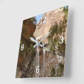 Emerald Pool Herfst I uit het Nationaal Park Zion Vierkante Klok (Hoek)