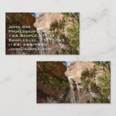 Emerald Pool Herfst I uit het Nationaal Park Zion Visitekaartje (Voorkant / Achterkant)