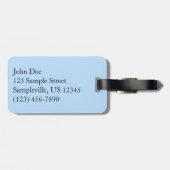 Emerald Pool Herfst II uit het Nationaal Park Zion Bagagelabel (Achterkant horizontaal)