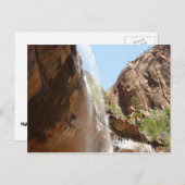 Emerald Pool Herfst II uit het Nationaal Park Zion Briefkaart (Voorkant / Achterkant)