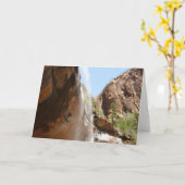 Emerald Pool Herfst II uit het Nationaal Park Zion Kaart (Gele Bloem)