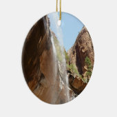 Emerald Pool Herfst II uit het Nationaal Park Zion Keramisch Ornament (Rechts)