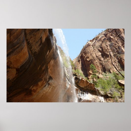 Emerald Pool Herfst II uit het Nationaal Park Zion Poster (Voorkant)