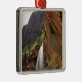 Emerald Pool Herfst III van het Nationaal Park Zio Metalen Ornament (Rechts)