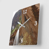 Emerald Pool Herfst III van het Nationaal Park Zio Vierkante Klok (Hoek)