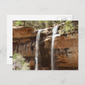 Emerald Pool Herfst IV uit het Nationaal Park Zion Briefkaart (Voorkant / Achterkant)