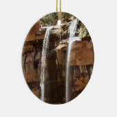 Emerald Pool Herfst IV uit het Nationaal Park Zion Keramisch Ornament (Rechts)