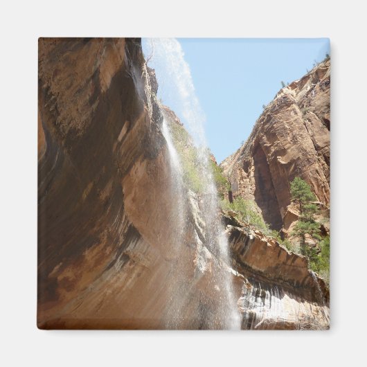 Emerald Pool Waterval II uit Zion National Park Magneet (Voorkant)
