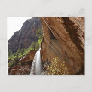Emerald Pool Watervallen III uit Zion National Par Briefkaart