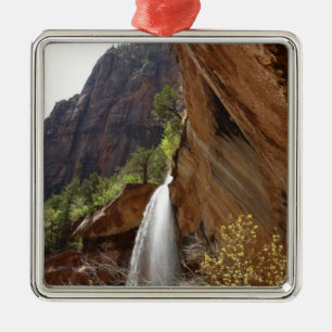 Emerald Pool Watervallen III uit Zion National Par Metalen Ornament