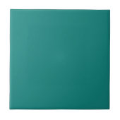 Emerald porselein groene kleur | Minimaal vierkant Tegeltje (Voorkant)
