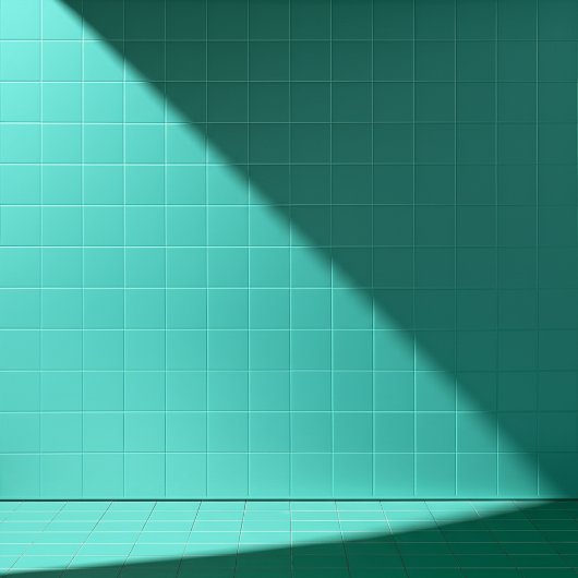 Emerald porselein groene kleur | Minimaal vierkant Tegeltje