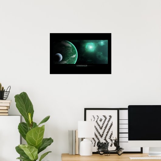 Emerald Poster (Thuiskantoor)