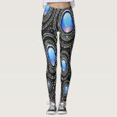 Emerald print leggings (Voorkant)