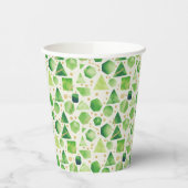 Emerald Prism Mosaic Papieren Bekers (Links)