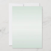 Emerald Quartz Verjaardagsbrunch Kaart (Achterkant)