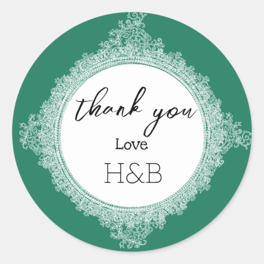 Emerald Regal Sticker (Voorkant)