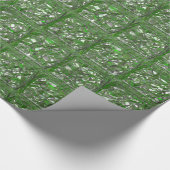 Emerald Rimple Elegance Cadeaupapier (Hoek)