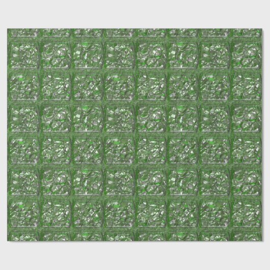 Emerald Rimple Elegance Cadeaupapier (Vlak)