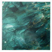 Emerald River, Hyper realistisch, naadloos Tegeltje (Voorkant)