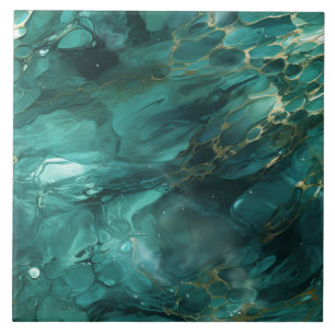 Emerald River, Hyper realistisch, naadloos Tegeltje