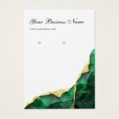 Emerald Rock Golden Earring Display Cards Visitekaartje (Voorkant)
