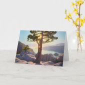 Emerald Rock Wenskaart Kaart (Gele Bloem)