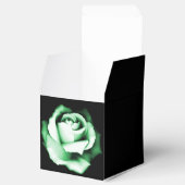 Emerald Roos Wedding Favor Box Bedankdoosjes (Geopend)
