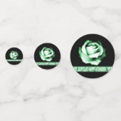 Emerald Roos Wedding Shower Table Confetti (Voorkanten)