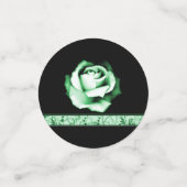 Emerald Roos Wedding Shower Table Confetti (Kleine voorkant)