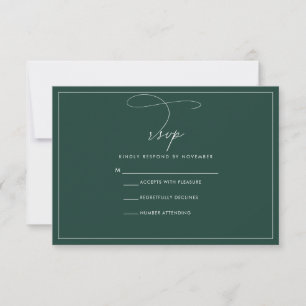 Emerald RSVP Kaartje