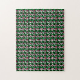 Emerald Ruby Diamond Gemstone Art Red Green Legpuzzel
