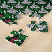 Emerald Ruby Diamond Gemstone Art Red Green Legpuzzel (Zijkant)