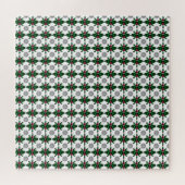 Emerald Ruby Diamond Gemstone Art Red Green Legpuzzel (Horizontaal)