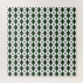 Emerald Ruby Diamond Gemstone Art Red Green Legpuzzel (Verticaal)
