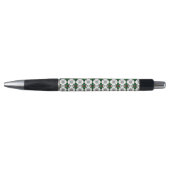 Emerald Ruby Diamond Gemstone Art Red Green Pen (Voorkant)