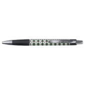 Emerald Ruby Diamond Gemstone Art Red Green Pen (Achterkant)