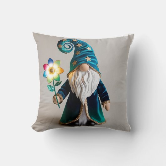 Emerald & Sapphire Mother's Love Gnome Kussen (Voorkant)