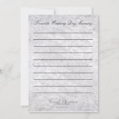 Emerald Sea Twee Duiven Gedicht Aandenken (Achterkant)