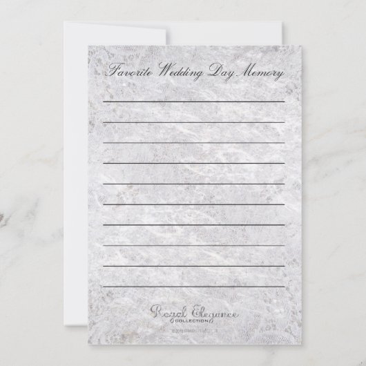 Emerald Sea Twee Duiven Gedicht Aandenken (Achterkant)