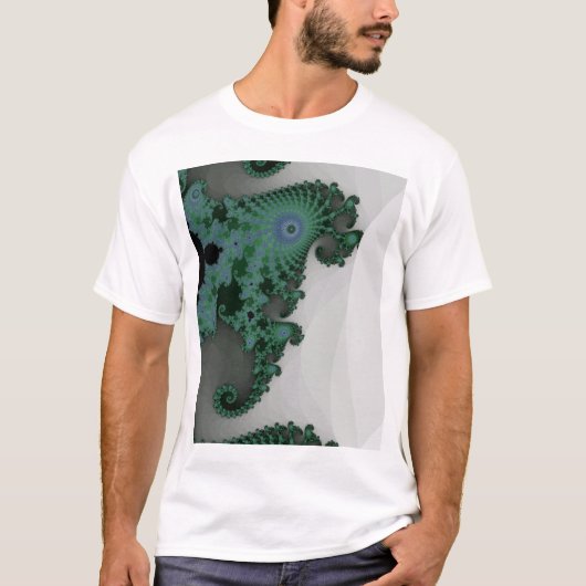 Emerald Seahorse T-Shirt (Voorkant)