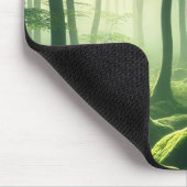 Emerald Serenity – Misty Forest Glow Muismat (Hoek)