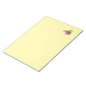 Emerald Simpele Cute Kerstman Notitieblok (Schuin)