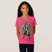 Emerald Slangengodin Fantasy T-Shirt (Voorkant volledig)