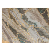 Emerald Snake Skin Tafelkleed Goud Event Decor (Voorkant (Horizontaal))