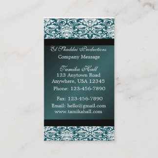 Emerald Sparkle Business | Ministerie van Kaart Visitekaartje