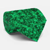 Emerald Speckle Stropdas (Opgerold)