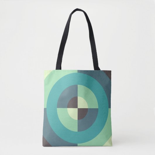 Emerald Spectrum Tote Bag (Voorkant)